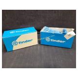 2) New 10 Packs Finder Modular Interface Relays