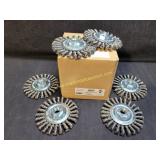 NEW 6 Pk Osborn 4" Steel High Speed Cable Knot