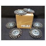 NEW 6 Pk Osborn 4" Steel High Speed Cable Knot