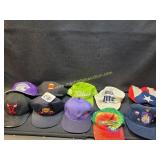 Group of Vintage Hats, Chicago Bulls, Houston