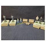 Vintage Figurines Some Lead & Some Resin