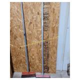 2) 14" Scrapers With 60" Metal Handles