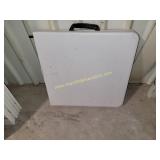 24" x 48" Folding Table With Adjustable Leg