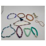 Mix Lot Of Fashion Bracelets