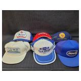 Group Of Vintage Trucker Style Hats - Lot 3