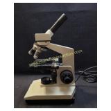 Vintage NATIONAL Model 140 Microscope