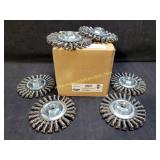 NEW 6 Pk Osborn 4" Steel High Speed Cable Knot