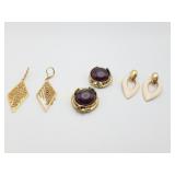 3 Vintage Earrings Sets