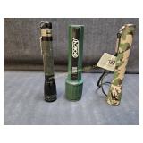 3) Small Flashlights - Mini Mag Lights & Dorcy