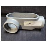 NEW NO BOX Appleton 2" Aluminum FM7 Conduit Body