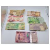 Vintage Foreign Currency Bill