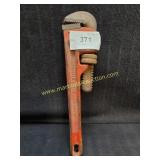 Vintage Powermaster 10' Metal Pipe Wrench