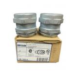 NEW OZ/ Gedney 2' Strain Relief Connectors 2 Pack