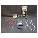 Mix Lot Of Garage Organizing Hooks