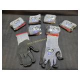 7) NEW Hex Armor Helix 1073 Work Gloves Cut