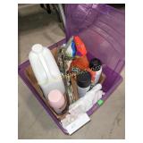 Under Sink Lot - Spray Paint, Cleaning Supplies,