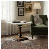 Vintage Marble Top End Side Table