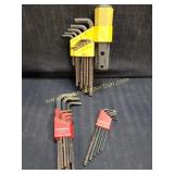 Allen Wrenches Lot - Mix Sizes