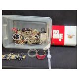 Crafting Jewelry Lot & Romeo Cigar Box