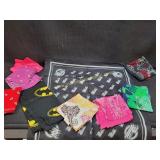 Collection Of Vintage Bandanas