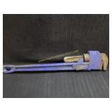 Kobalt 24' Blue Pipe Wrench