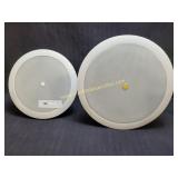 2) Atlas Sound Ceiling Speakers FAP42CT & FAP62T