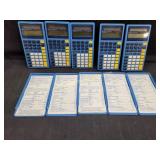 Qty 5 - Texas Instruments Math Explorer