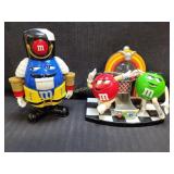 2) M&Ms Candy Dispensers