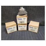 Qty 4 - New 3' Crimped Wire Cup Brush / Grinding