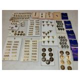 Lot C - Mix Lot Of Military Pins - HHS, Dentist,