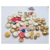 Collection Of Vintage Buttons