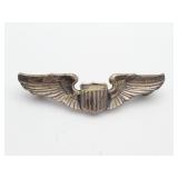 WWII US Army Air Force Pilot Sterling Silver