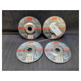 4) New 3M 87454 Grinding Wheels