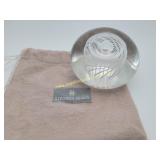 Vintage Steuben Glass Swirl Paperweight