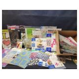 Large Assortment Of Craft & Scrapbook Supplies