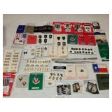 Lot B - Mix Lot Of Military Medal, Pins, Etc