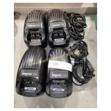 4) Motorola Impres Adaptive Chargers For Motorola