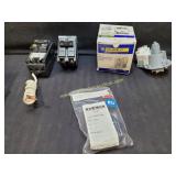Electrical Breakers & Pressure Switch Lot