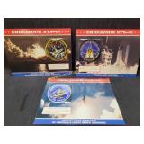 3) NASA Patches Endeavour STS-49, STS-61, STS-67