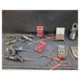 Mix Lot Of Electrical Testers - Multimeters &