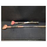 2) Scrappers with 22" Handles
