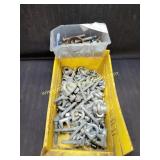 Mix Lot of Wire Rope Clips & Wood Screws