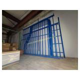 2nd Floor - Blue Metal Bunk Bed Frame