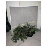 Bulletin board, Faux Plants