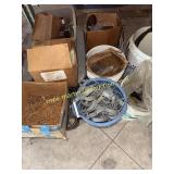Large Group Of Nails, Hardware & Garage Misc