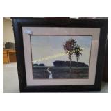 DAYBREAK Print by C Johnson, Art Framed