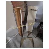 2) Cream or White Shelves