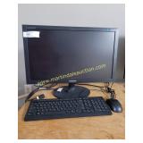 1) Samsung Monitor & Keyboard