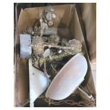 Vintage Chandelier, Light Fixtures, RECLAIMED,