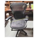 Hermann Miller Black Mesh Office Chair,